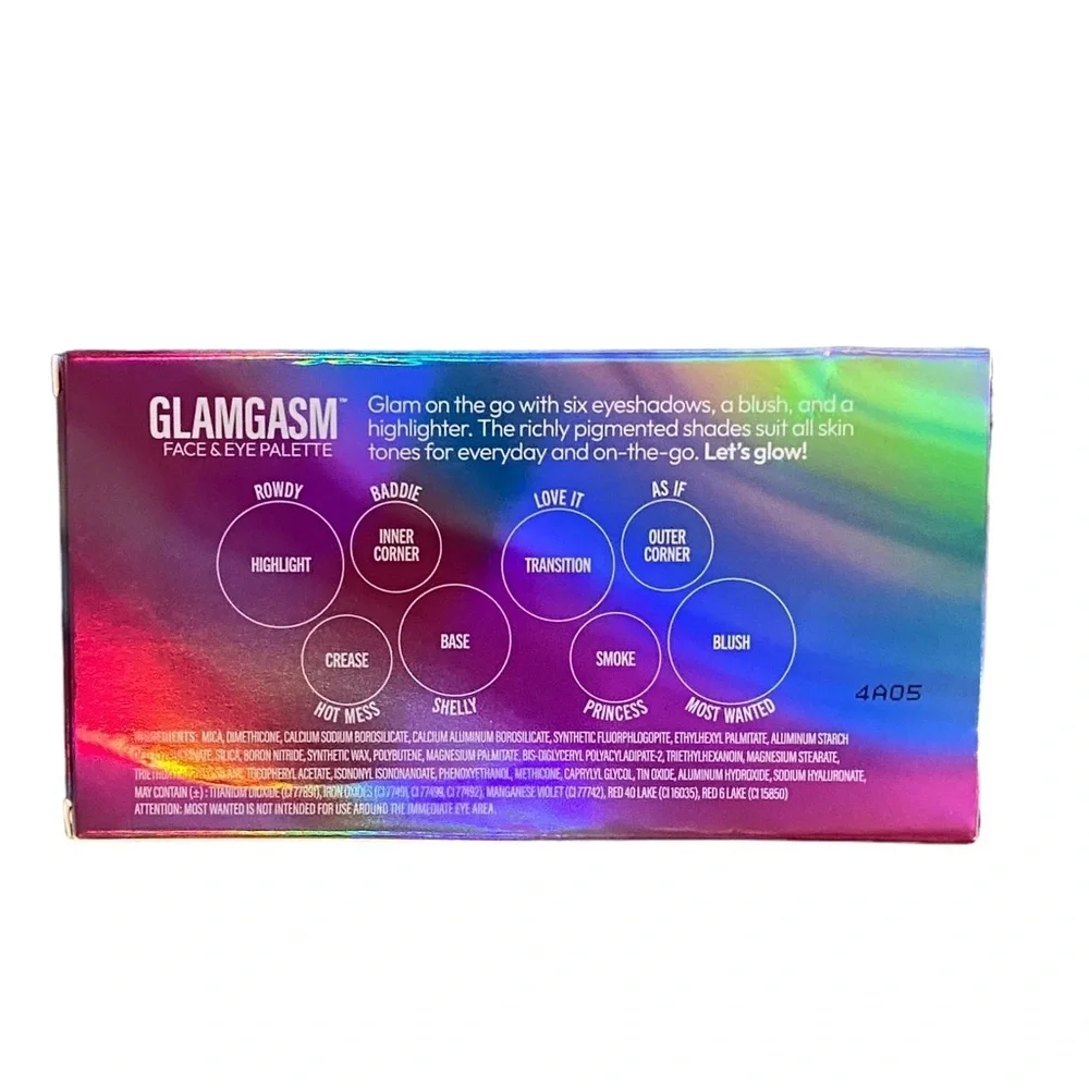 Z GLAMGASM Pro Artistry Face & Eye Palette 5.5g NIB‎